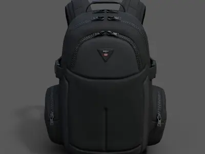Backpack Camping Generic military human bag storqge baggage  Low-poly 3D model purchase