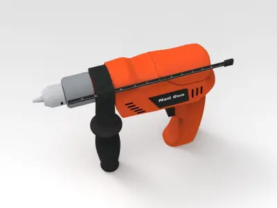 Nail Gun 3D model