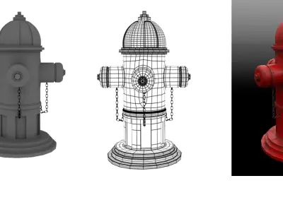 water poll 3D model