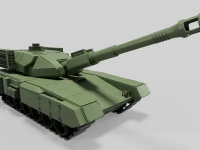 Military SPA 3D model PBR