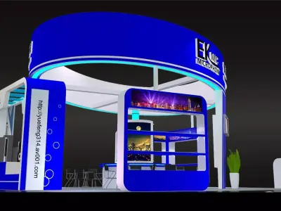 Exhibition - Area - 9X9-3DMAX2009-0132 3D model