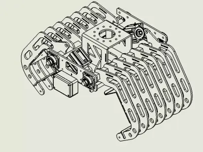 Claw Gripper 3D model