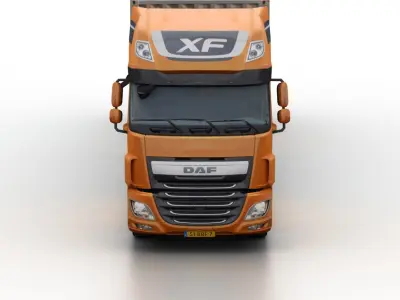 DAF XF 2013 3D model