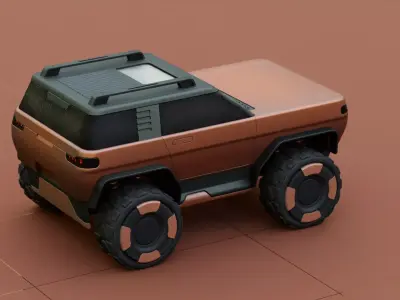 SV-700 RIGGED 3D model
