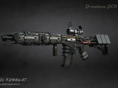 Prometheus PCR GUN  3D model