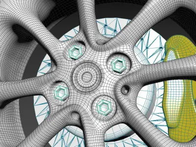 Wheel Rim  3D model get