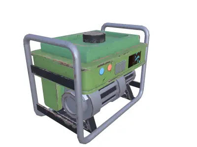  Generator 02 Low-poly 3D model