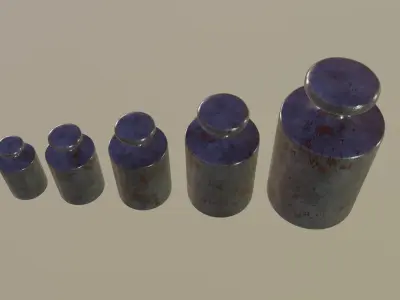 Weight 3D model purchase