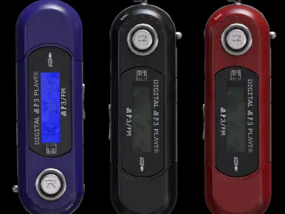 DIGITAL MP3 PLAYER 3D model