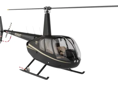  Helicopter Robinson R44 