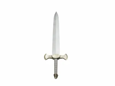 Dragonsword Low-poly 3D model