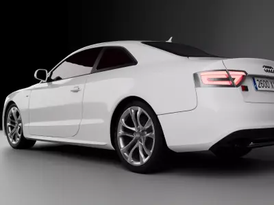 Audi S5 2008 3D model
