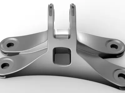 Surf II Bracket Free 3D model