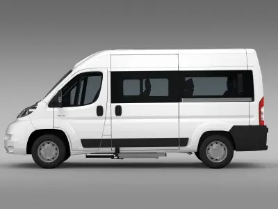 Citroen Relay Window Van L2H2 2006-2014 3D model