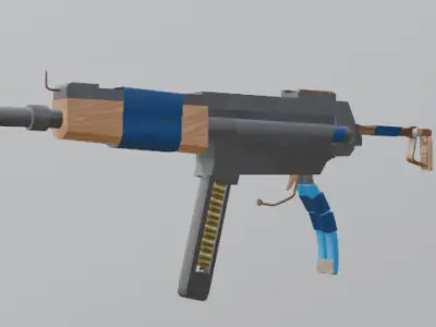 Bushes MP5 3D model