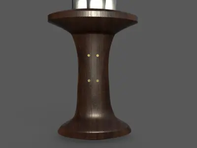 Shotel Sword 3D model