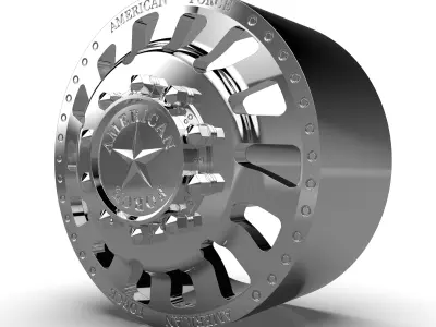 AMERICAN FORCE D03 ZINK DRW WHEEL 3D print model purchase