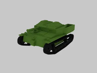 UK  Carden Loyd Mark VI 3D print model