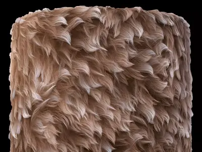 Fur Wool Substance Material and Texture