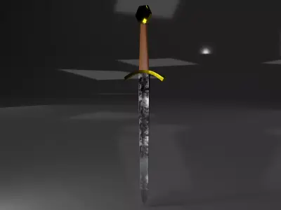 Dagger Free low-poly 3D model