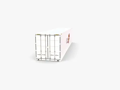 40ft Shipping Container Caru v1 3D model