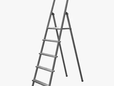 Step Ladder 2 3D model