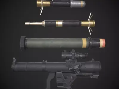 MK 153 Low-poly 3D model