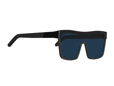 Square Sunglasses 3D model