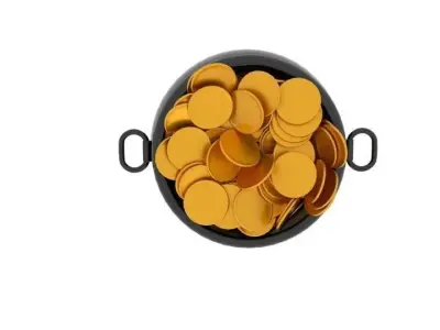 Pot of Gold 3D model purchase