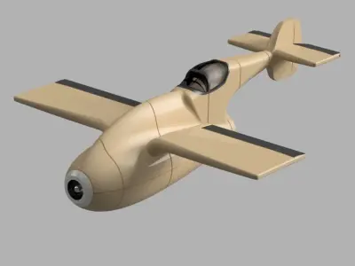 Junkers ef014 3D print model