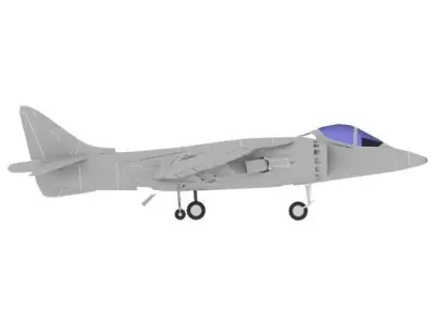 AIRCRAFT HARR Free 3D model