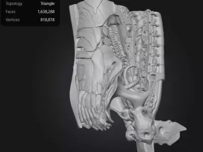 BioMech Tech Module  3D model