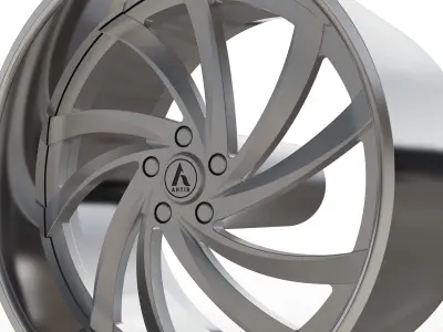 ARTIS TWISTER WHEEL 3D MODEL 3D model