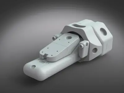 Mechanical part transporter 3D model