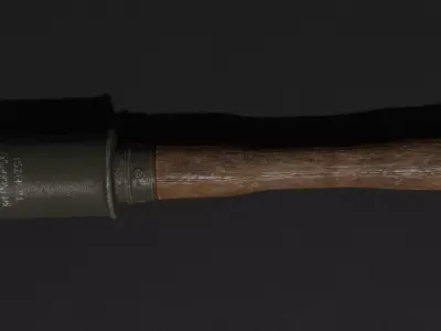 Stielhandgranate M 1916 3D model