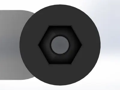 Soquete 38mm x 1 pol Socket 3D model