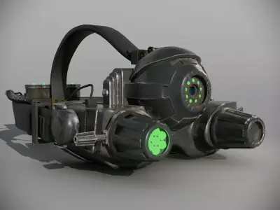 night vision goggles 3D model
