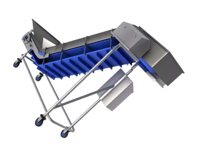 Roller Conveyor collection 3D model