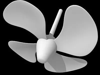Detailed Propeller 2 3D model
