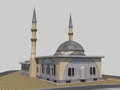 Mosque 3D model buy