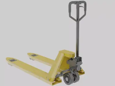 Pallet truck 3D model purchase