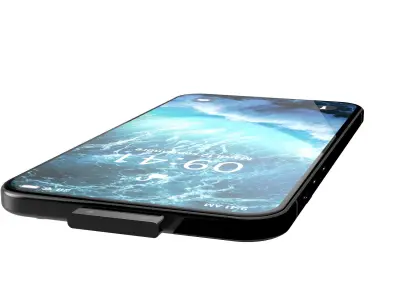 IPHONE X    WITH SIDING CAMERA  Free 3D model