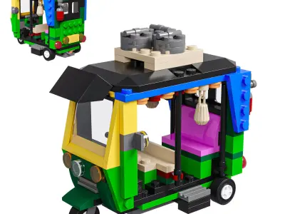 Lego Tuk Tuk 3D model purchase