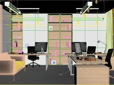 Office NY 3D model