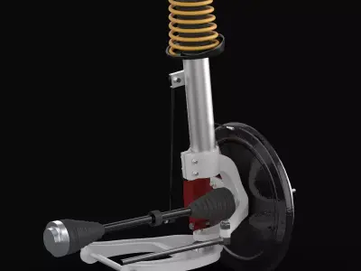 Front Suspension Arm 3D model