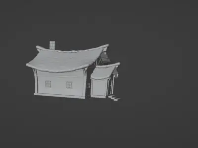 house Free 3D model buy