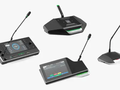  Conference Devices with Stem Microphones Collection 2 