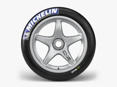 Michelin OZ Racing Combo Low-poly 3D model
