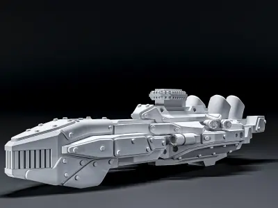 big iron 3D print model