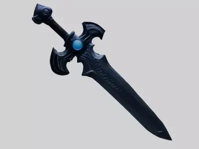 Fantasy Sword 3D Model 3D model